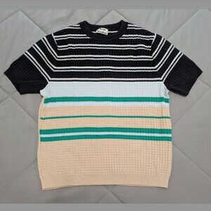 Acne Studios waffle textured short-sleeve sweater, size S-M